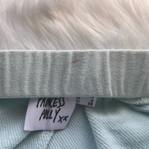 Princess Polly Sophie Baby Blue Lounge Shorts - Picture 7 of 7